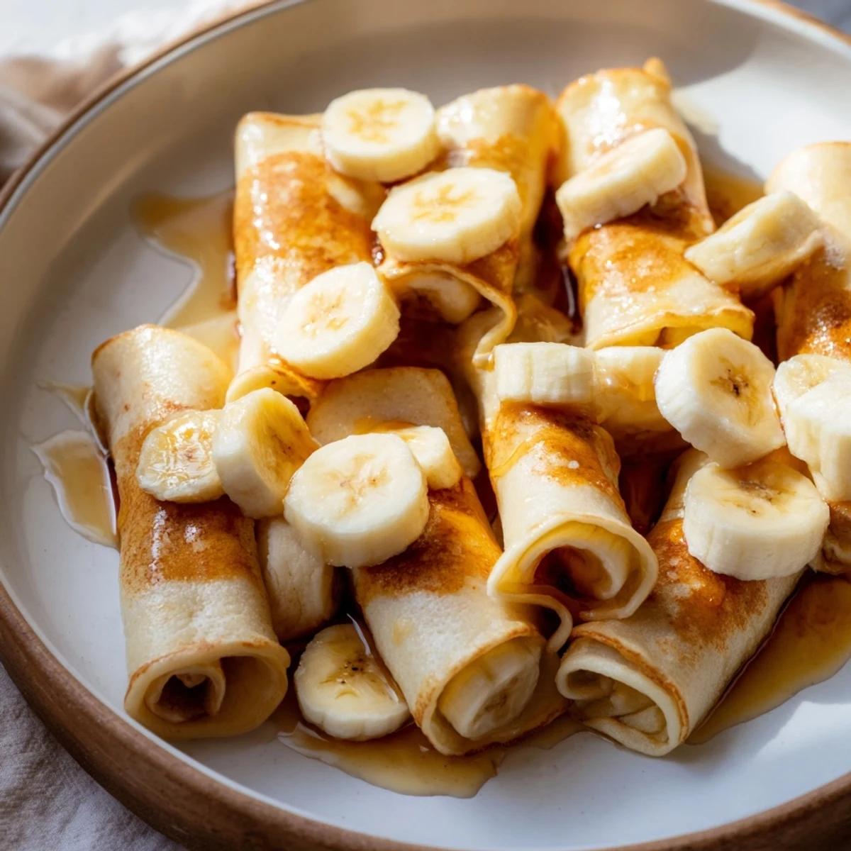 Golden Brunch Banana Pancakes