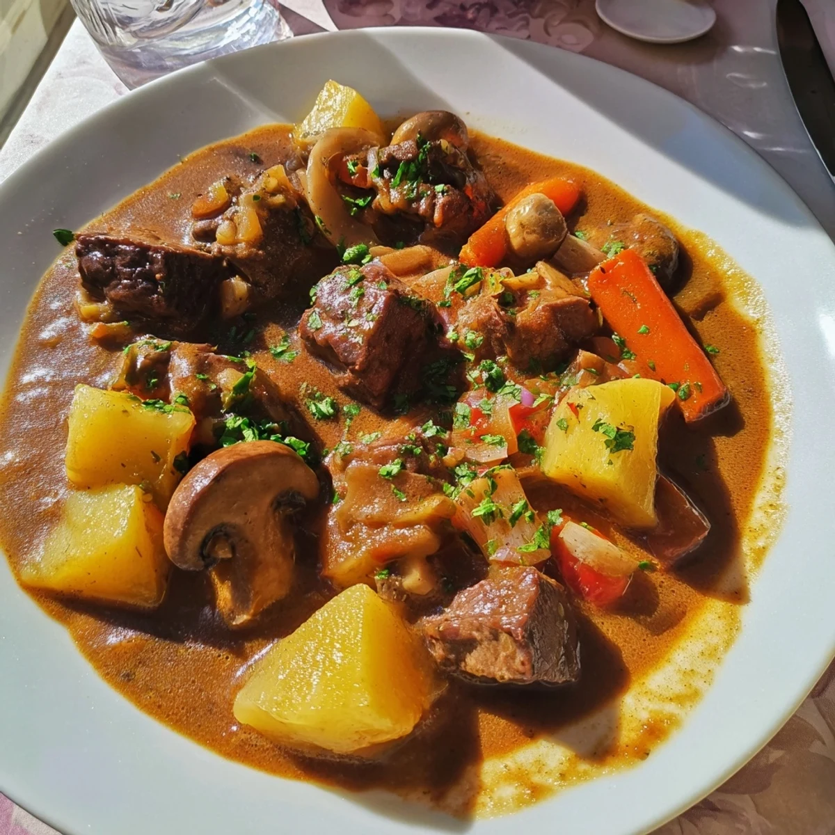 Earthy Beef Stew Bread