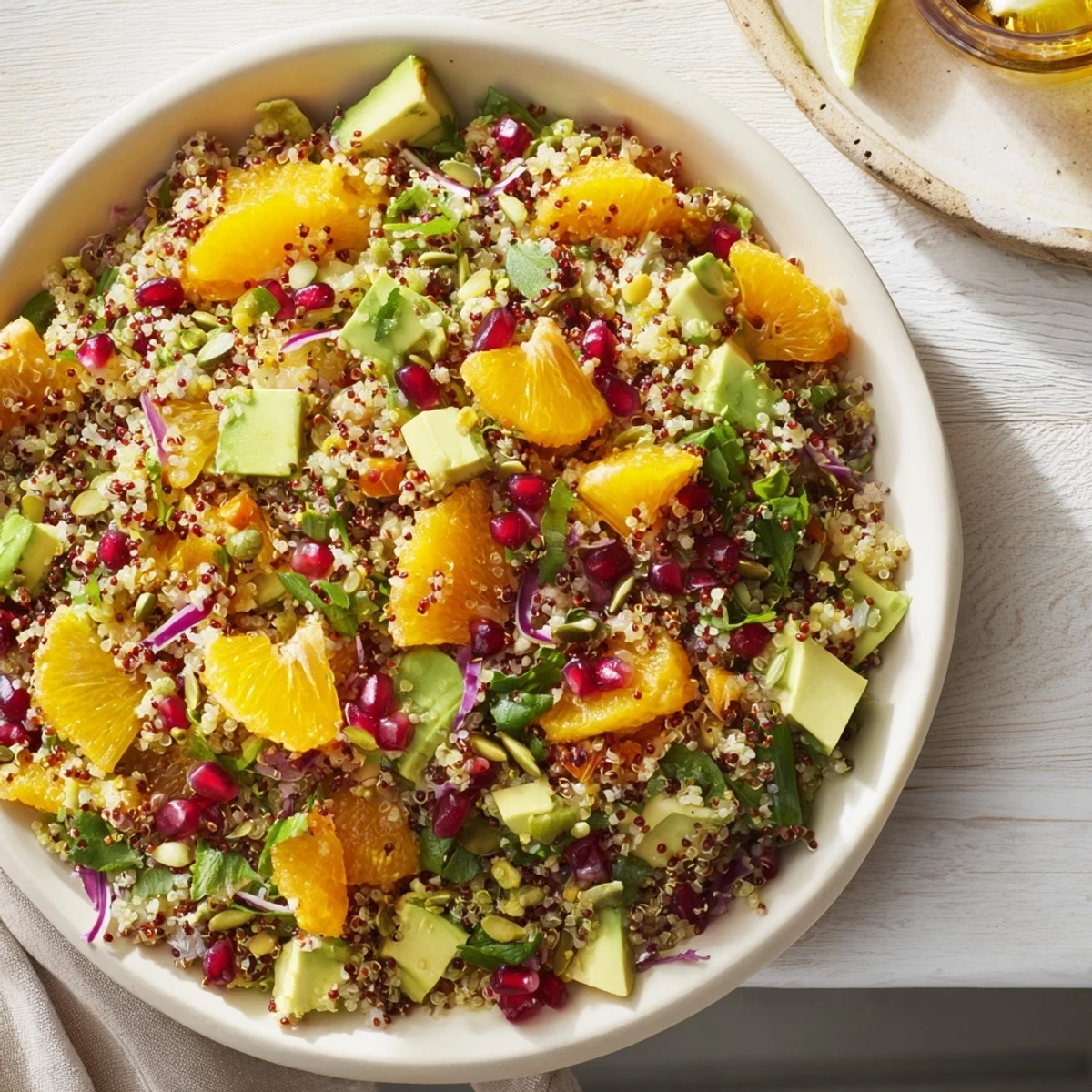 Fresh Citrus Avocado Quinoa Bowl