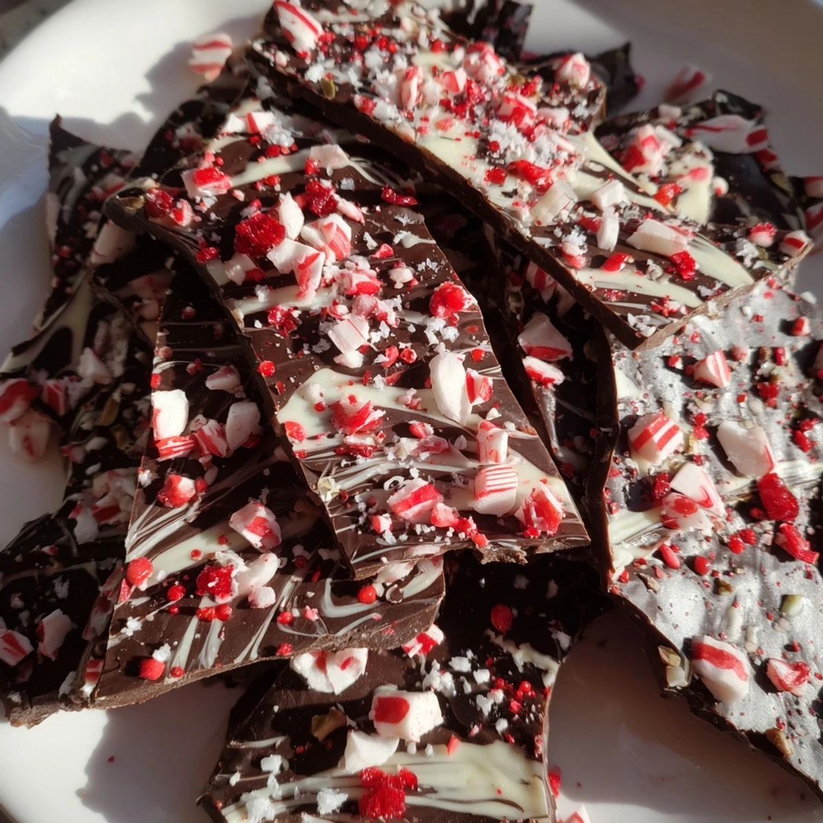 Holiday Bark Shard Display