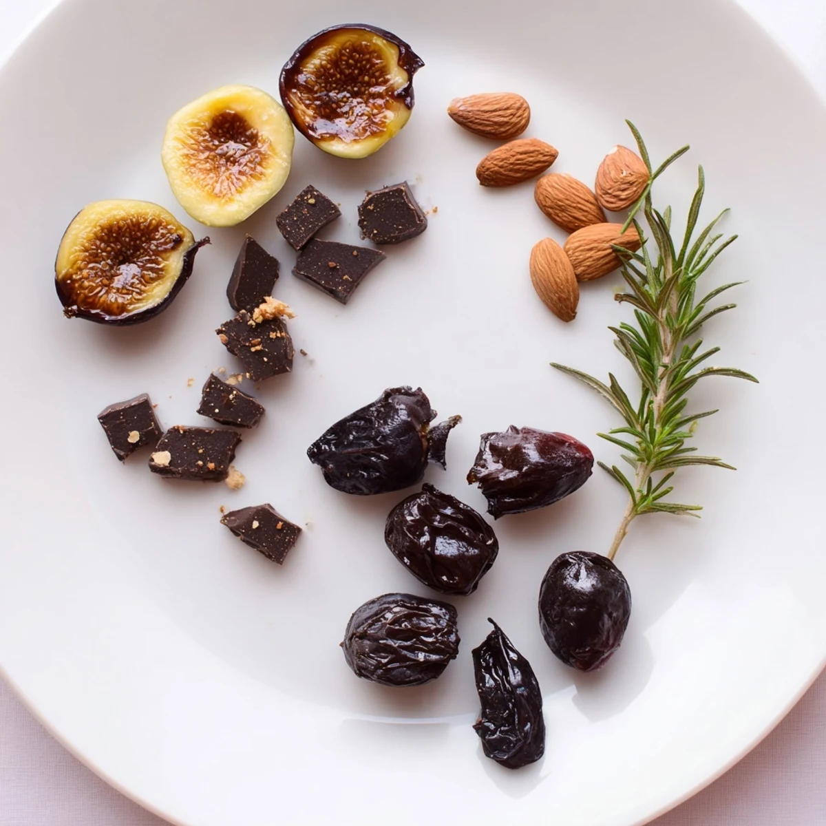 Visually stunning Winter Solstice Board with Brie, pears, and olives, perfect for winter entertaining.