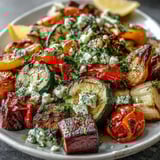 Roasted Mediterranean Greek Vegetables