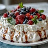 Pavlova Fresh Berries Cream
