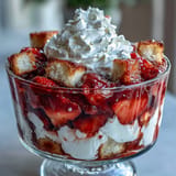 Strawberry Shortcake Trifle