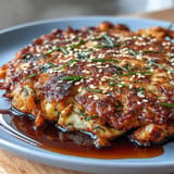 Crispy Cabbage Kimchi Pancakes