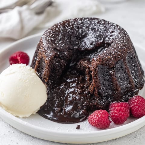 Decadent Dark Chocolate Lava