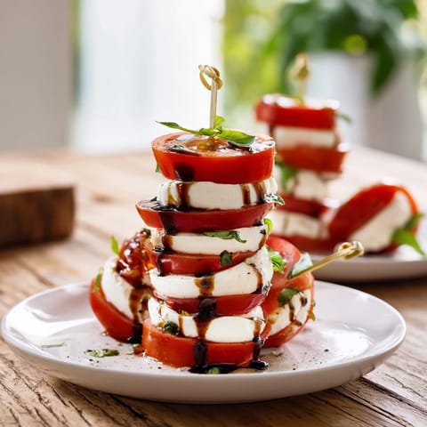 Tuscan tomato mozzarella basil