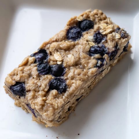 Blueberry Banana Oatmeal Bars
