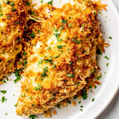 Cheesy Baked Chicken Breast