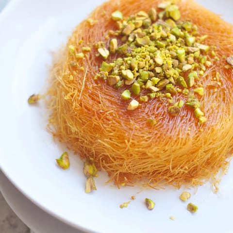 Lebanese Knafeh Cheese Delight