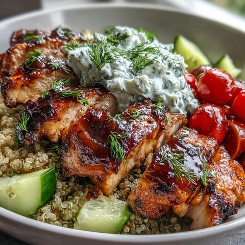 Greek Chicken Power Bowl
