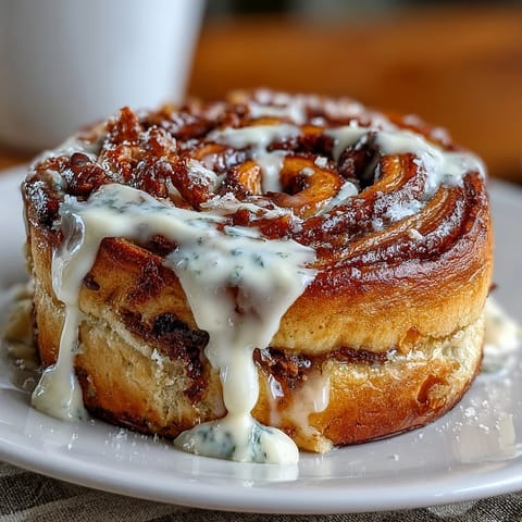 Delicious cinnamon swirl protein bagels topped with a creamy vanilla Greek yogurt glaze, perfect for a high-protein breakfast or snack.
