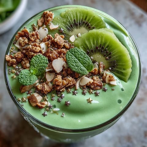 Green Shamrock Protein Smoothie