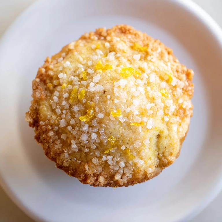 Freshly baked Simple Sweet Lemon Zest Muffins, offering a bright lemon aroma and a tender crumb.