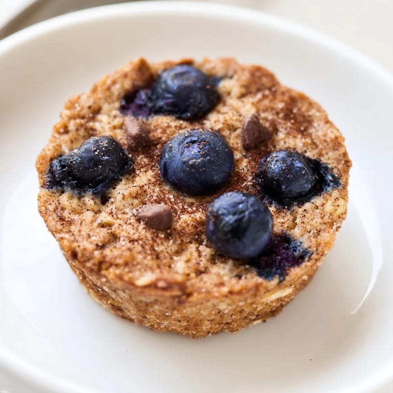 Deliciously moist Baked Oatmeal Cups, with optional chocolate chips, a nutritious and tasty breakfast treat.