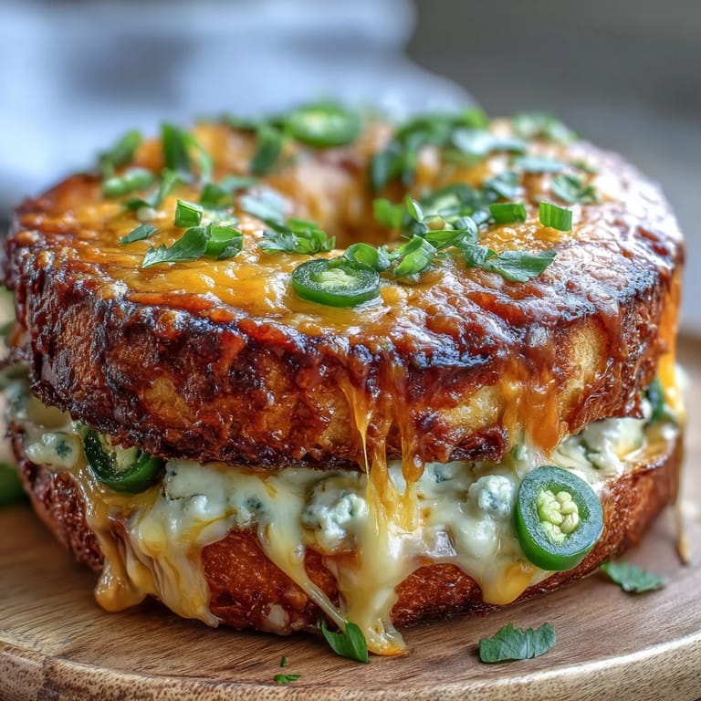 Golden-baked jalapeño cheddar bagels with a soft, protein-rich crumb and pockets of melted cheese in every bite.  