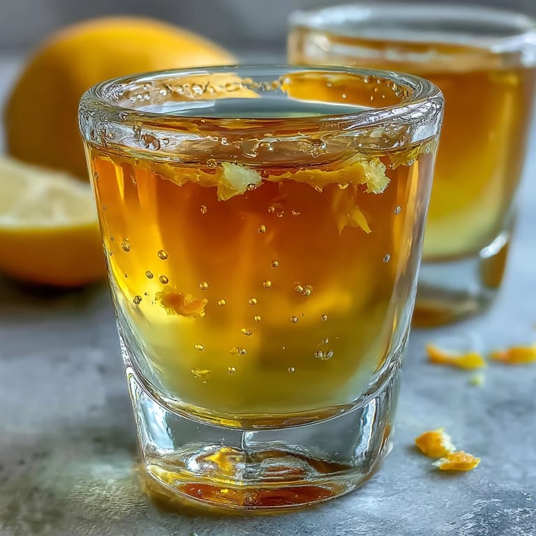 A batch of homemade limoncello steeping with lemon zest and grain alcohol, capturing the essence of Italian tradition in every drop.