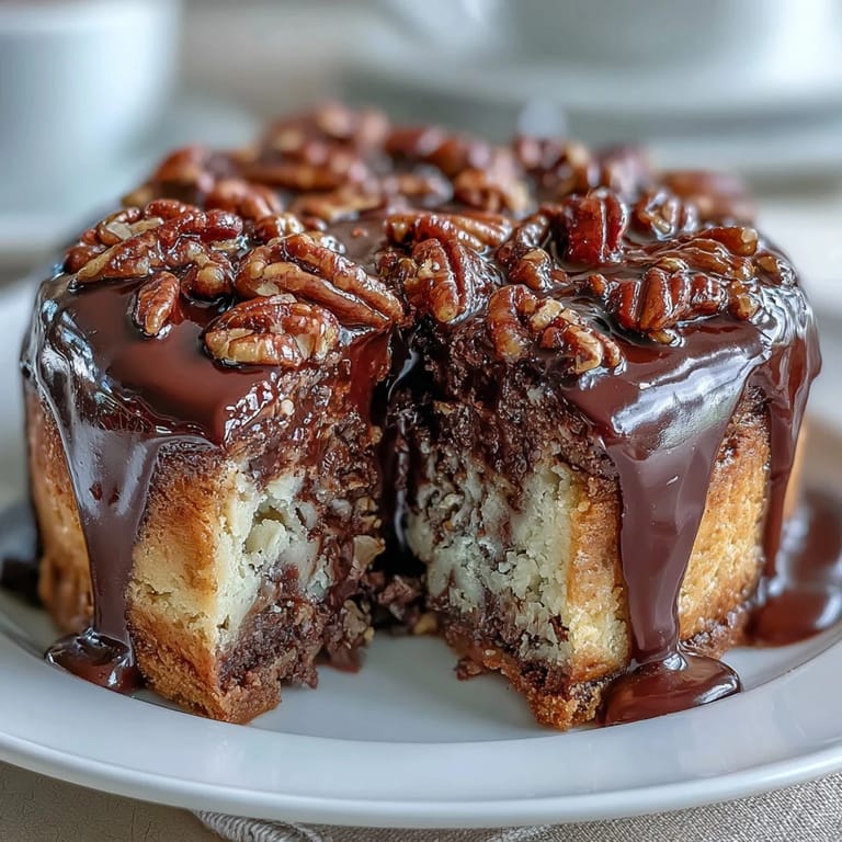 A slice of Kentucky Derby Chocolate Pecan Tart on a plate, showing rich chocolate and crunchy pecans, perfect for race day celebrations.