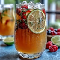 Vibrant Grad Party Lemonade Bar with Customizable Flavor Add-Ins and Fresh Fruit Medley