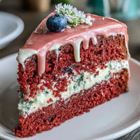 Elegant pink Rosé Velvet Cake with shimmering gold drip, perfect for weddings.
